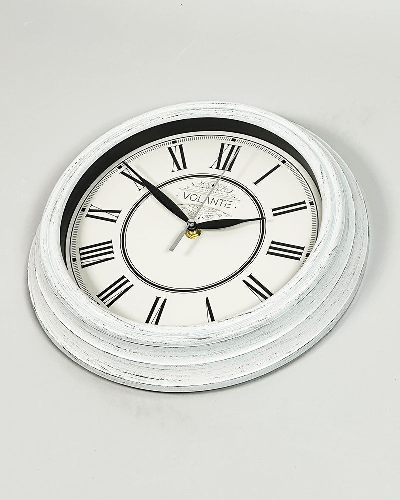 VOLANTE CLASSIC-BS Series Vintage Wall Clocks 30 cm Ø Real Glass 