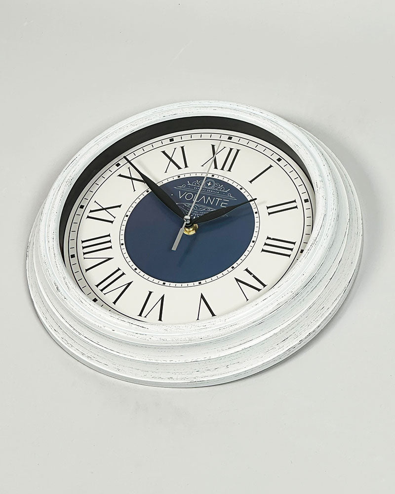 VOLANTE CLASSIC-BS Series Vintage Wall Clocks 30 cm Ø Real Glass 