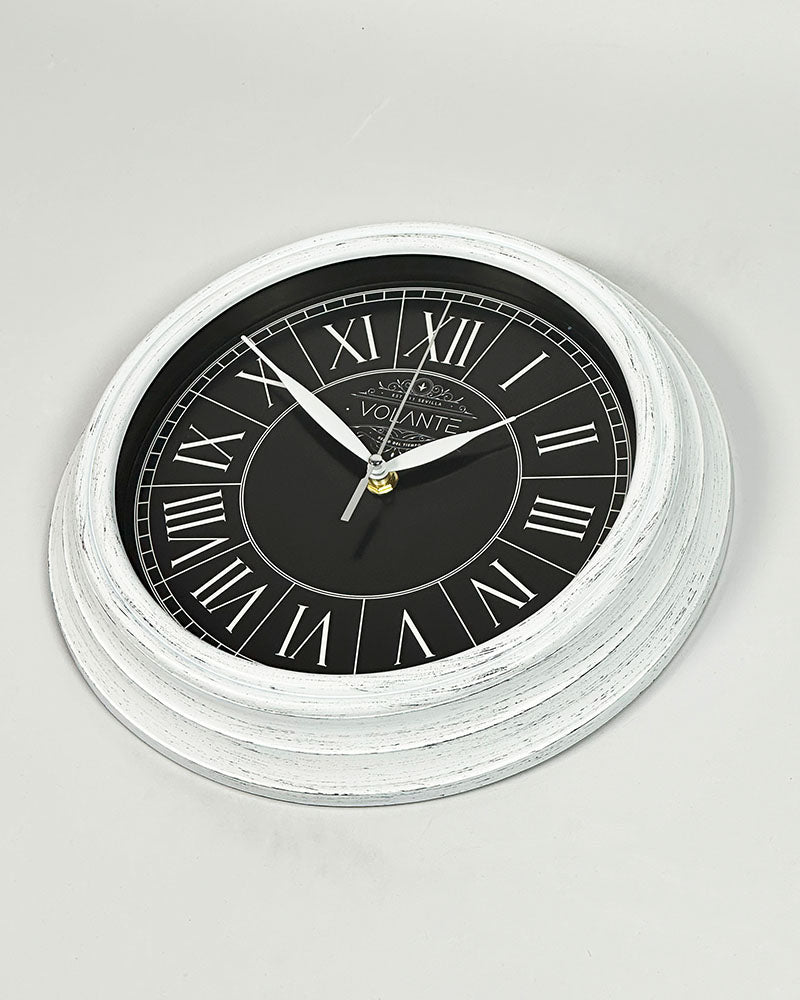VOLANTE CLASSIC-BS Series Vintage Wall Clocks 30 cm Ø Real Glass 