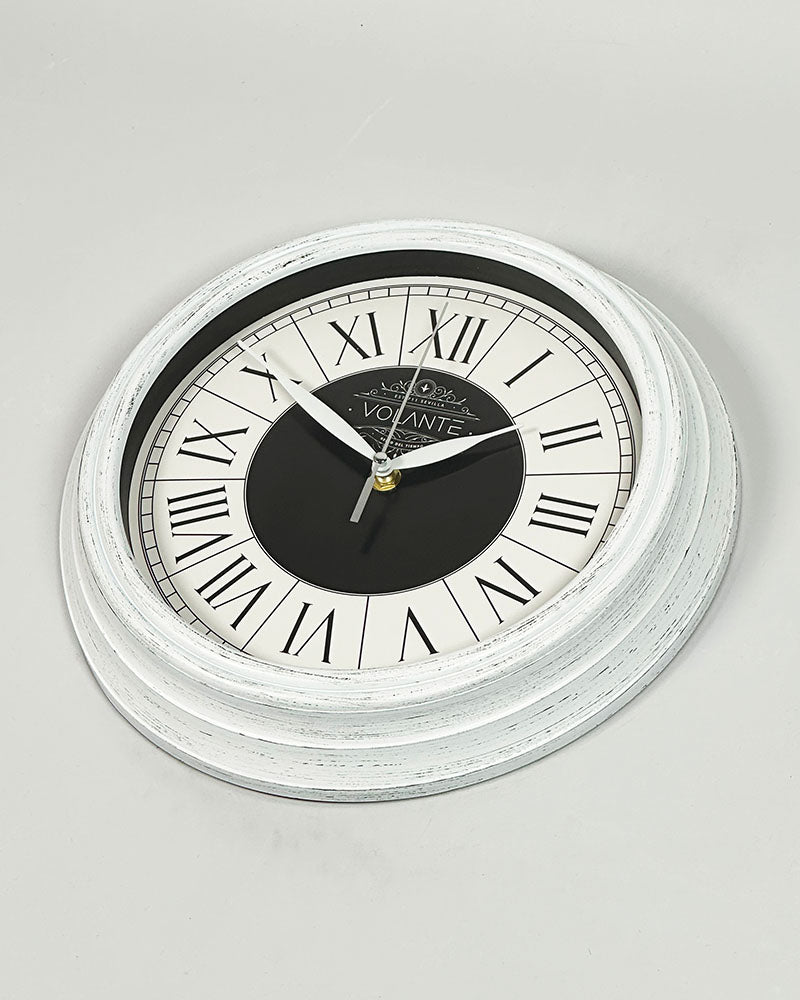 VOLANTE CLASSIC-BS Series Vintage Wall Clocks 30 cm Ø Real Glass 