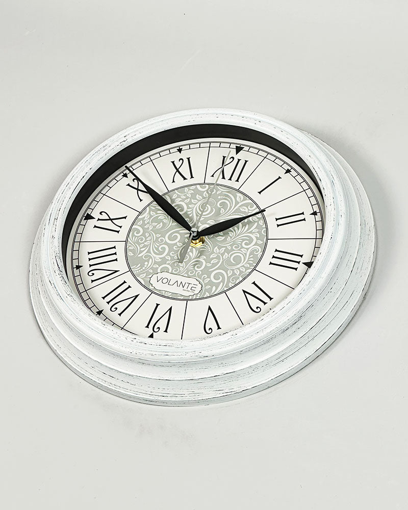 VOLANTE CLASSIC-BS Series Vintage Wall Clocks 30 cm Ø Real Glass 