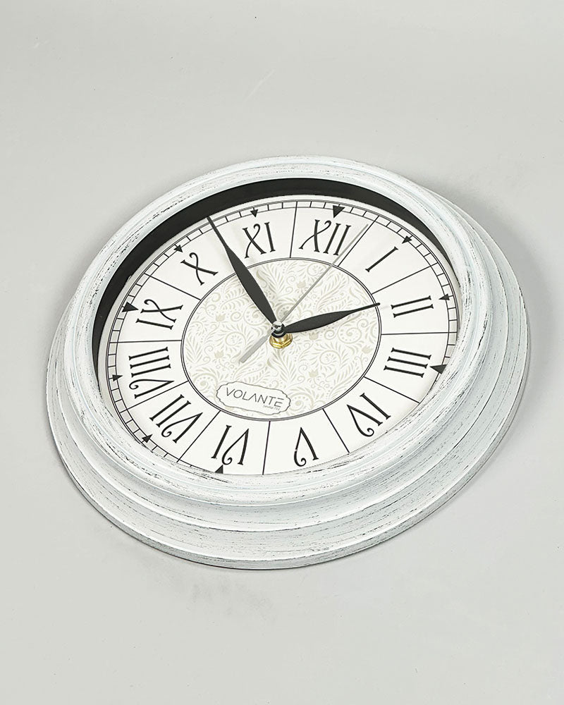 VOLANTE CLASSIC-BS Series Vintage Wall Clocks 30 cm Ø Real Glass 
