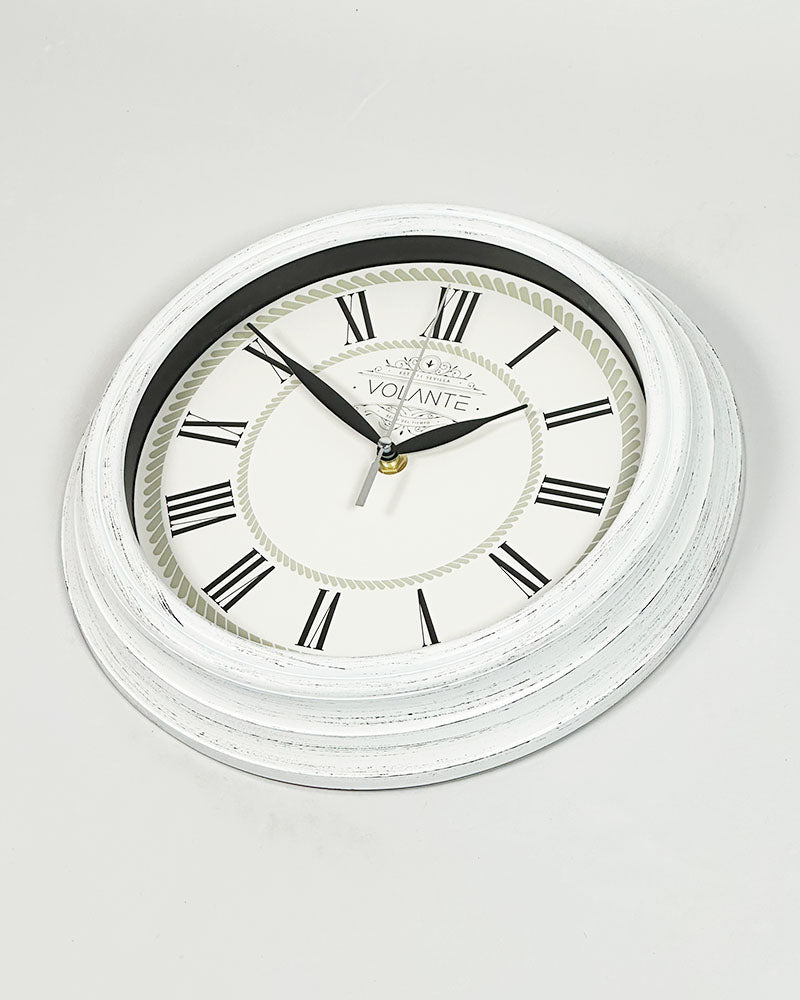 VOLANTE CLASSIC-BS Series Vintage Wall Clocks 30 cm Ø Real Glass