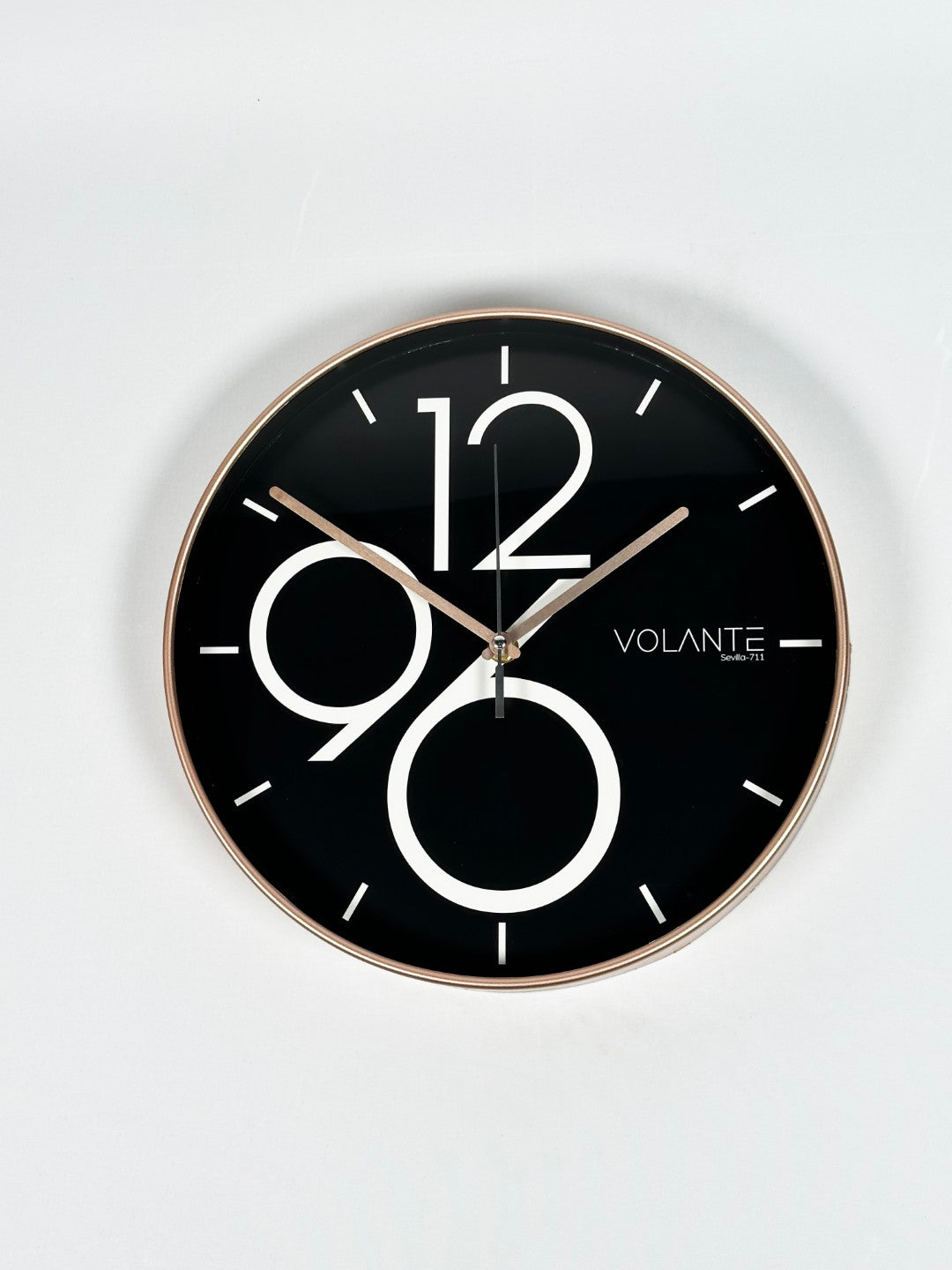 VOLANTE AMAZING Series Modern Wall Clocks 30 cm Ø Real Glass 