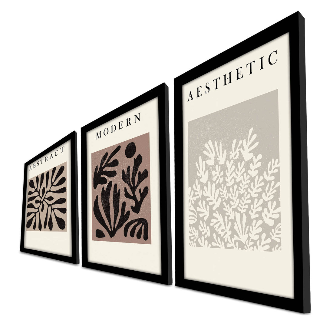 3 Piece Abstract Modern Aesthetic Patterned Painting