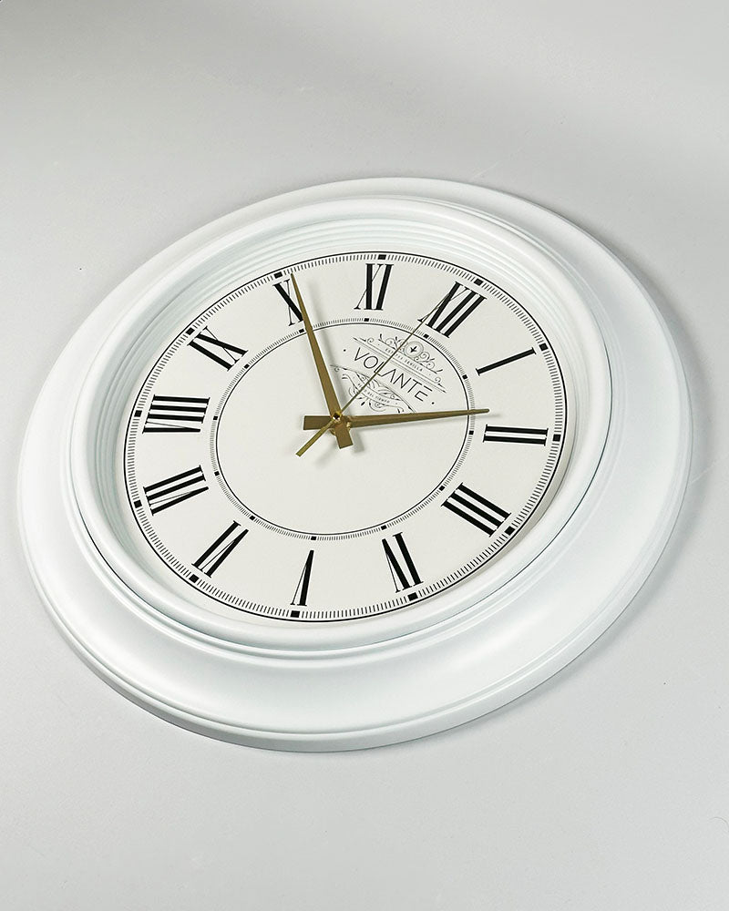 VOLANTE RUSTIC-BS Series Vintage Wall Clocks 45 cm Ø Real Glass 