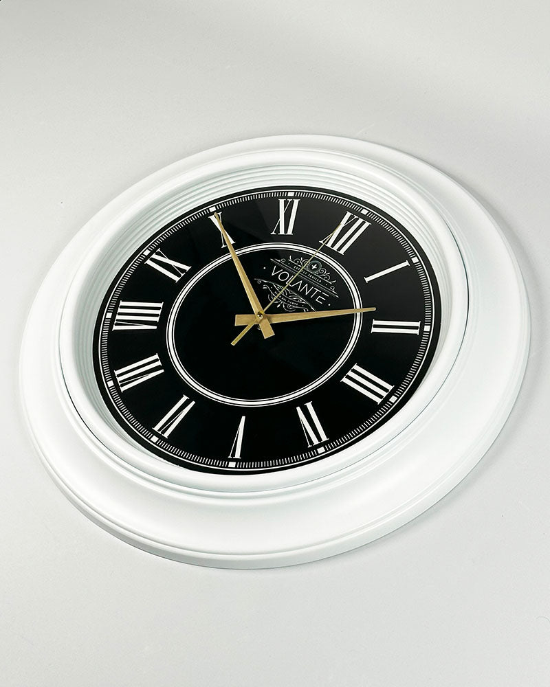 VOLANTE RUSTIC-BS Series Vintage Wall Clocks 45 cm Ø Real Glass
