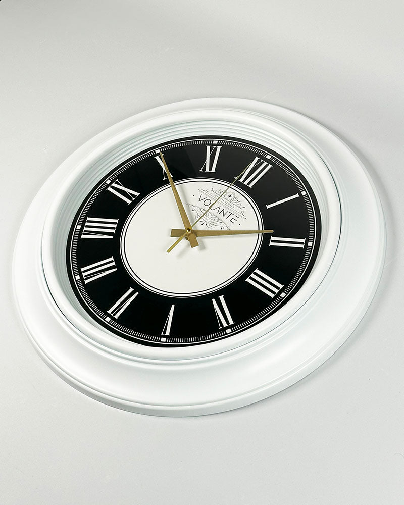 VOLANTE RUSTIC-BS Series Vintage Wall Clocks 45 cm Ø Real Glass